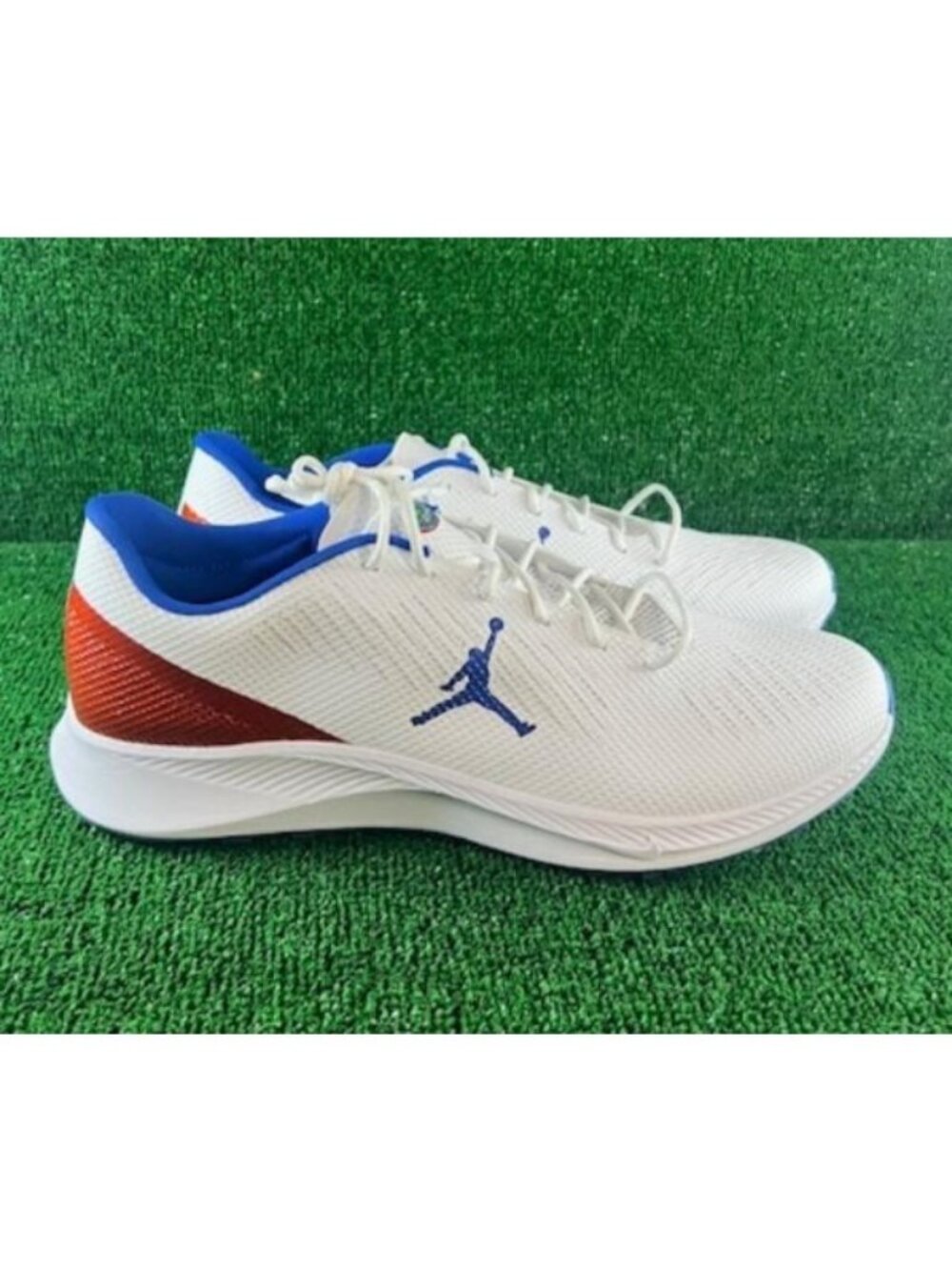 Men's Jordan Vapor Edge Turf SMU Florida Gators Shoes CV1670-100 PE Size 16